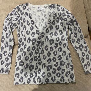 Leopard Print Long Sleeve Cardigan